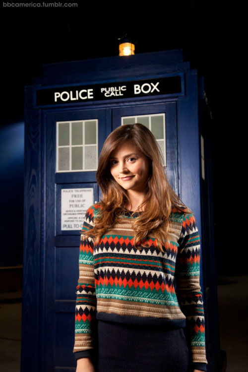 The First Official Photo Of Jenna Louise Coleman The Doctor Who Site News - roblox news of jenna