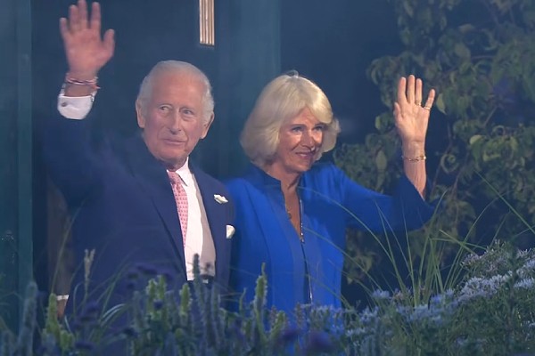 King Charles and Queen Camilla emerged from the Tardis to open the 2026 Glasgow Commonwealth Games