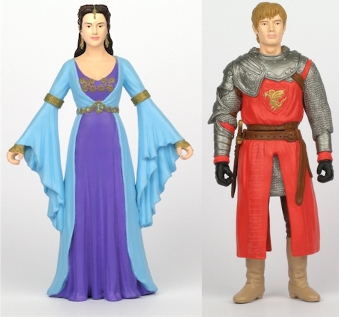 Merlin Action Figures Complete Set of all 7