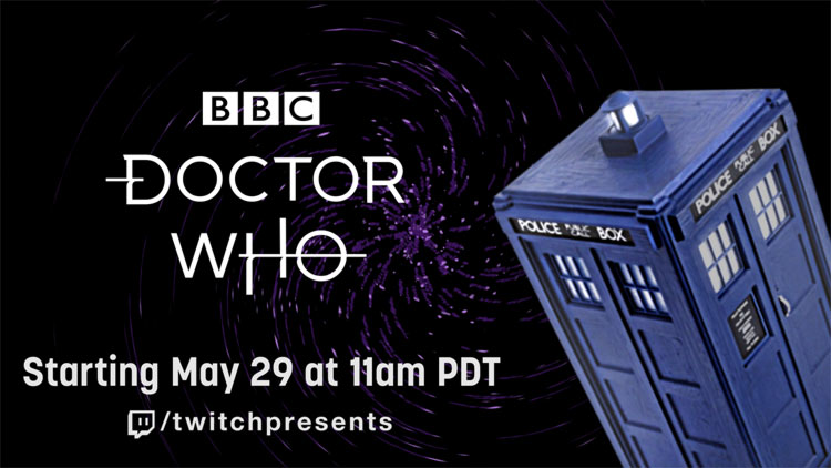Twitch Launches Classic Doctor Who Viewing Event The Doctor Who Site News - the first doctors tardis 1963 roblox
